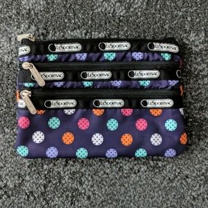 Lesportsac cosmetic bag - polka dot